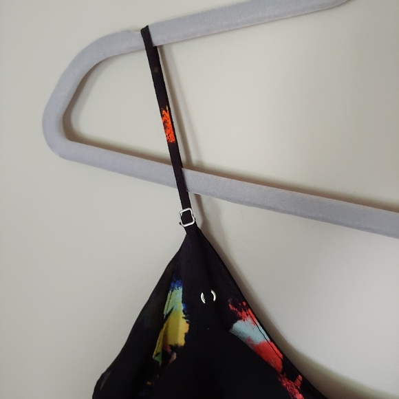 Mossimo Floral Ruffle Shirt Size XS - Picture 4 of 8